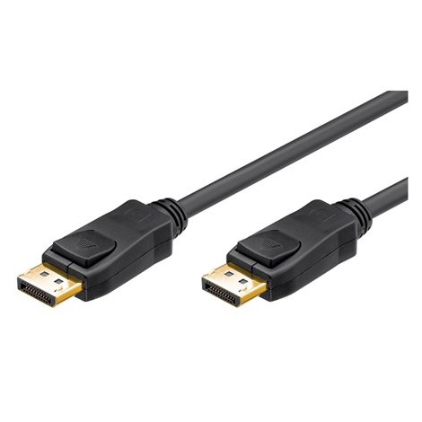 Goobay | DisplayPort cable | Male | 20 pin DisplayPort | Male | 20 pin DisplayPort | Black